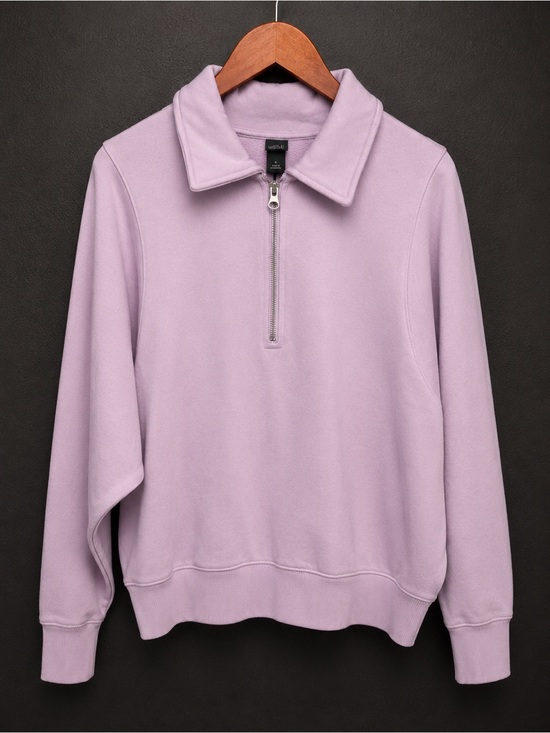 wild fable Sweaters - Wild Fable Quarter-Zip Sweatshirt – XXL – Lavender